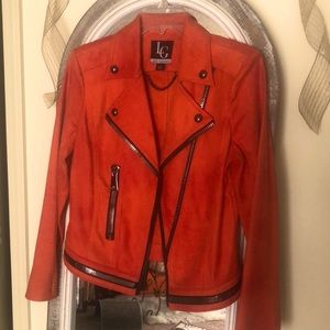 Lena Gabrielle brunt orange jacket size 4 (fits 4-6-8).